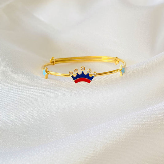 Crown Stars Kada Silver