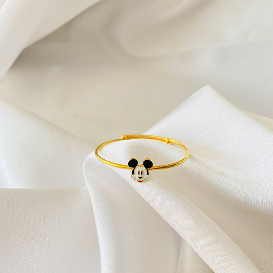 Mickey Mouse Kada Silver