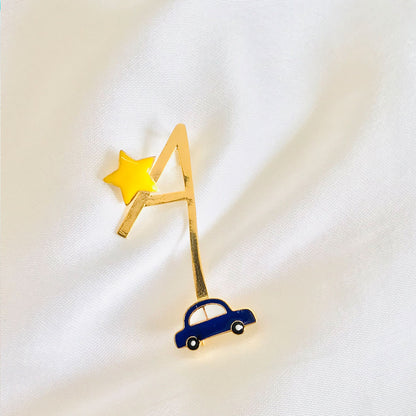 The Boy Version Silver Brooch