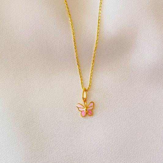 Butterfly Gold Pendant