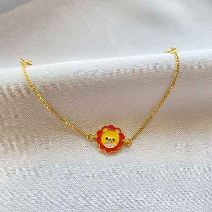 Lion Silver Bracelet