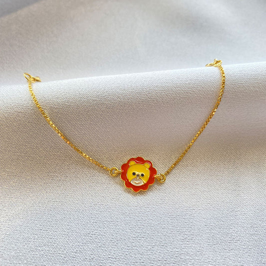 Lion Bracelet Silver