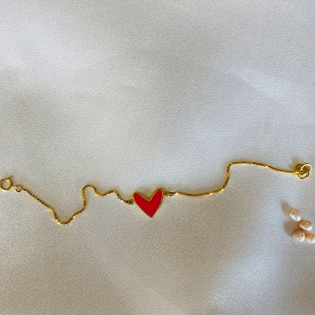 Heart Gold Bracelet