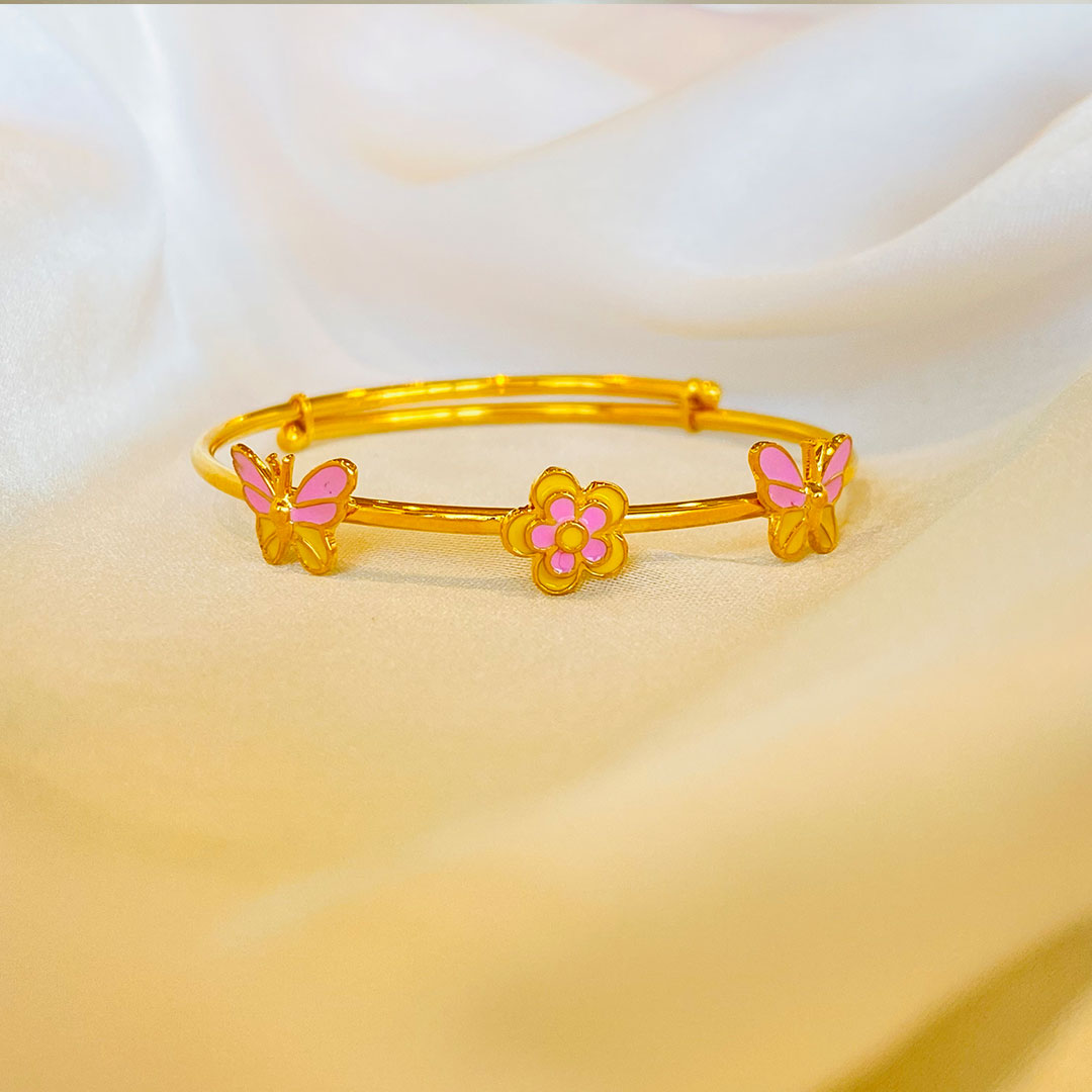 The Elegant Garden Gold Kada