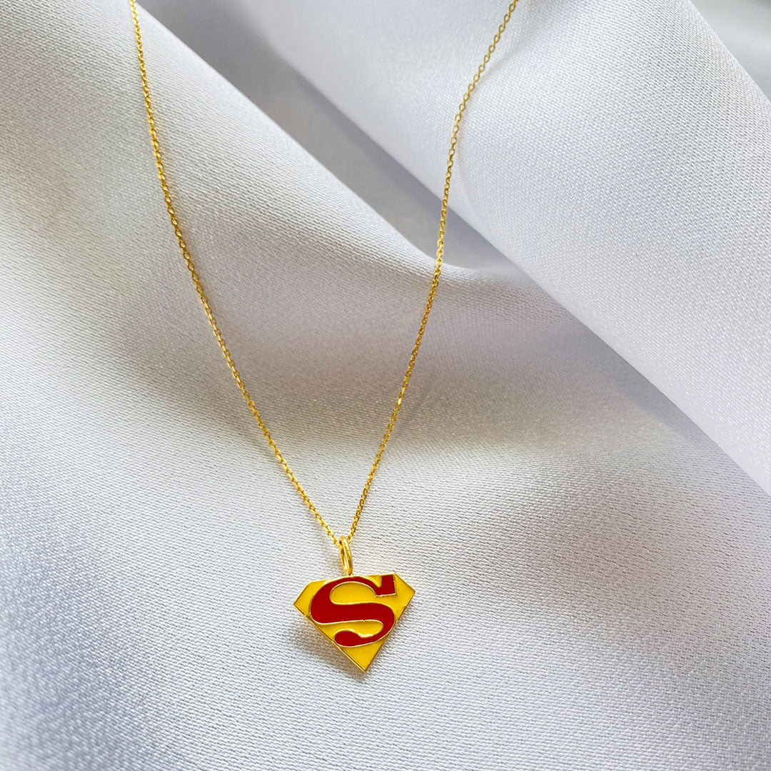 Superman Gold Pendant