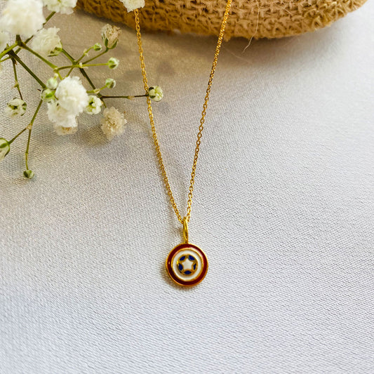 Captain America Gold Pendant