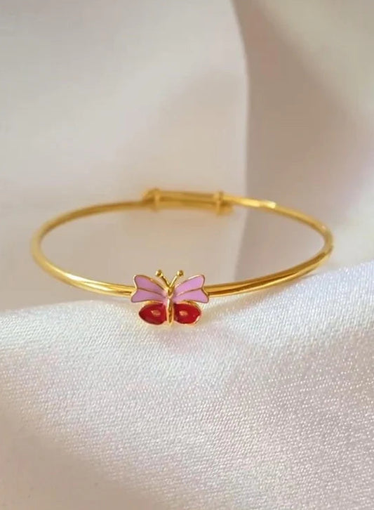 Butterfly Silver Kada Gift Box