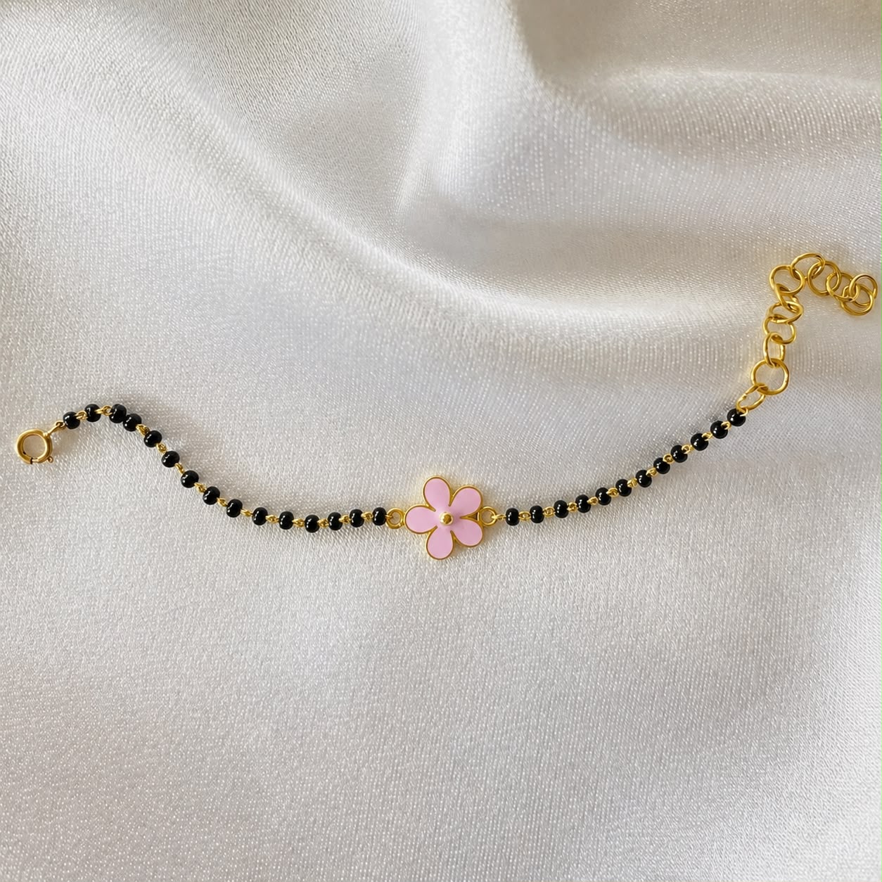 Pink Flower Silver Nazariya