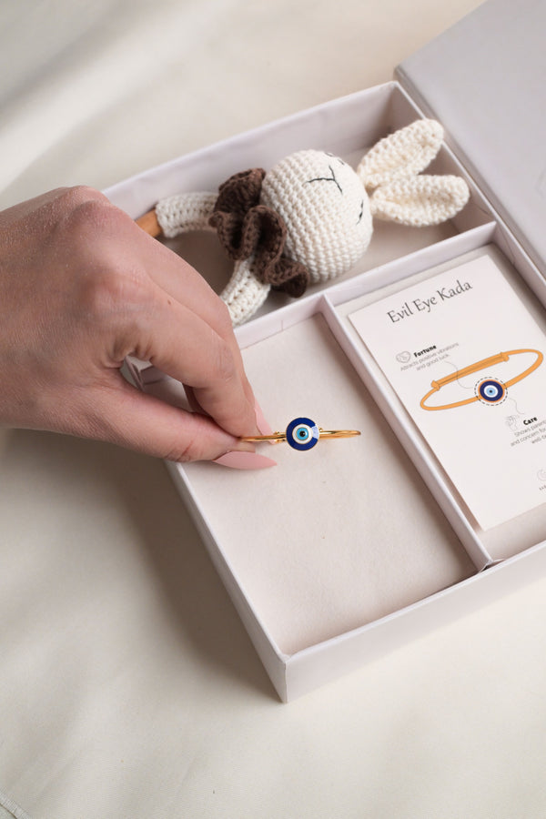 Evil Eye Silver Kada