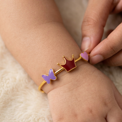 The Glamorous Silver Kada